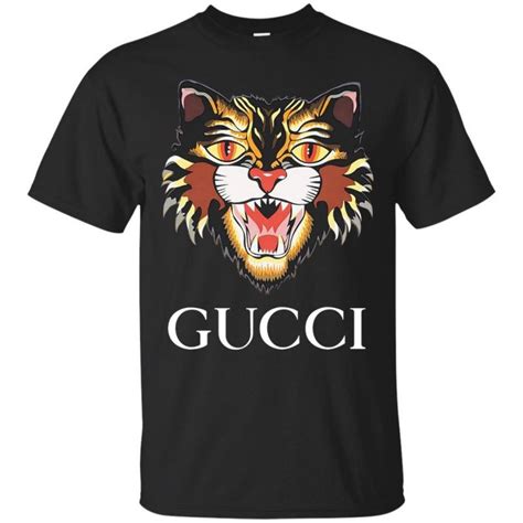 gucci angry cat t shirt fake|gucci t shirt real.